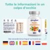 Integratore Multivitaminico Completo, 180 Compresse per 6 Mesi di Scorta, Vitamine A, B, C, D3, E e Minerali Essenziali, Calcio, Zinco e Selenio, Senza Additivi, Qualità Testata