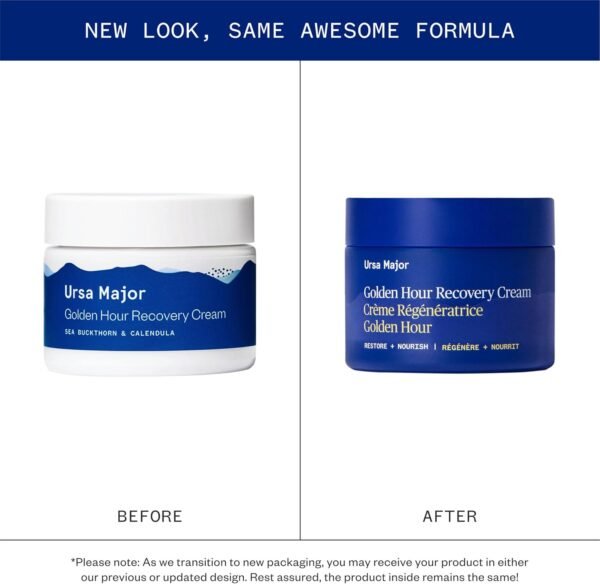 Crema idratante viso Ursa Major 1,7 oz nera