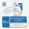 CeraVe Crema viso idratante SPF 30, per pelli da normali a secche, idratazione profonda, assorbimento rapido, protezione solare SPF 30 e acido ialuronico, 53 ml