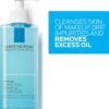 La Roche-Posay Toleriane Gel Detergente Schiumogeno Doppia Azione per Pelli Sensibili, Elimina Impurità e Sebo, Pelle Morbida e Idratata, Formula con Tensioattivi Delicati e Glicerina, 400 ml