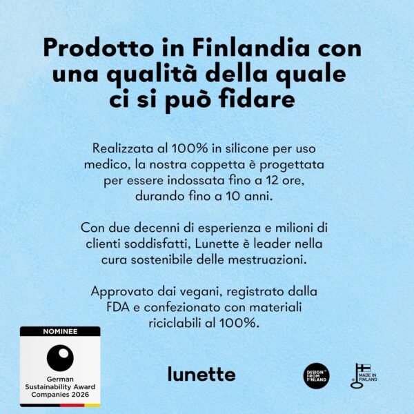 71YU9q9ZYmL._AC_SL1460_.jpg Coppetta mestruale Lunette – Rosa – Modello 2 Flusso regolare e intenso