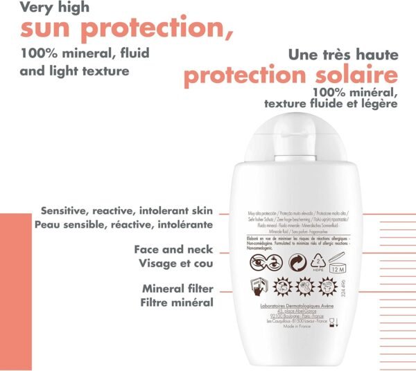 71bk4mpZHL._AC_SL1500_.jpg Avéne Sun Fluido Minerale Spf50+ 40ml