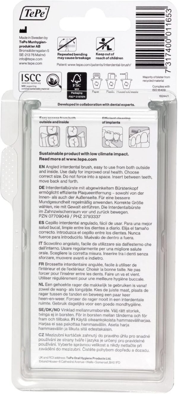 Scovolino Interdentale Tepe Angle Confezione Mista 6 Pz
