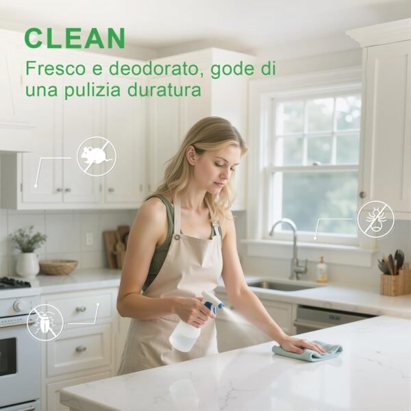 71ePAq8pRhL._AC_SL1500_.jpg EVOKE OCCU Olio Essenziale di Menta Piperita 118ml Puro per Spray, Diffusore, Aromaterapia, Pelle, Massaggio, Capelli, Rinfrescante