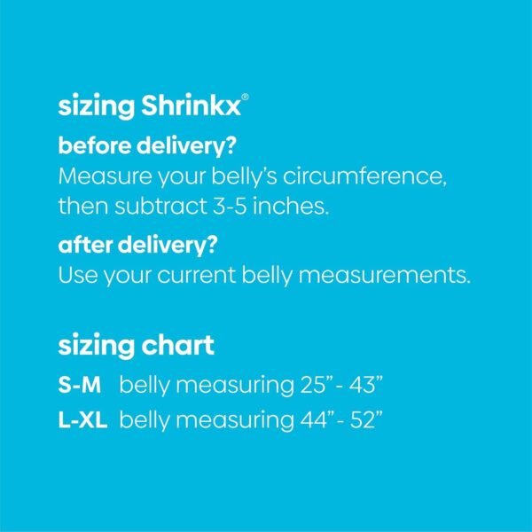 UpSpring Baby Shrinkx pancia bambù carbone Fascia pancia post gravidanza