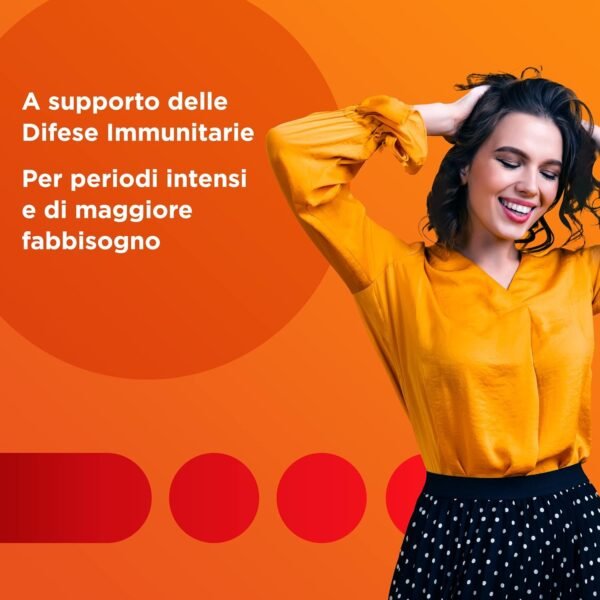 Difese Immunitarie Multicentriche, Boost Vitamina C, Integratore Alimentare con 1000 mg di Vitamina C, Supporto al Sistema Immunitario e al Metabolismo Energetico, 14 Bustine