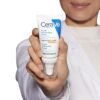 CeraVe Crema viso idratante SPF 50, per pelli da normali a secche, idratazione profonda, assorbimento rapido, protezione solare SPF 50 e acido ialuronico, 53 ml