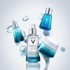 Vichy Minéral 89 Gel occhi fortificante per tutti i tipi di pelle, idratazione 8H, riduce borse, occhiaie e linee sottili, con caffeina, acido ialuronico e acqua vulcanica, 15 ml