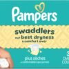 Pannolini Pampers Swaddlers Neonato - Taglia 0, 31 pezzi, Pannolini usa e getta ultra morbidi