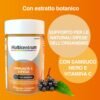 Integratore Alimentare Multicentrum Immunity & Defence con Vitamina C, Sambuco Nero e Zinco per sostenere le naturali difese immunitarie dell'organismo, per Adulti, 30 Capsule
