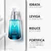Vichy Minéral 89 Gel occhi fortificante per tutti i tipi di pelle, idratazione 8H, riduce borse, occhiaie e linee sottili, con caffeina, acido ialuronico e acqua vulcanica, 15 ml