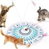 Yaskyly Giochi per Gatti Interattivi 4 in 1 Giocattolo per Gatti Intelligenza Ricaricabile Giochi per Gatti Interattivi Gioco Gatto