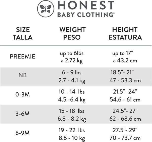 Confezione da 3 body kimono unisex in cotone organico a maniche lunghe con bottoni laterali