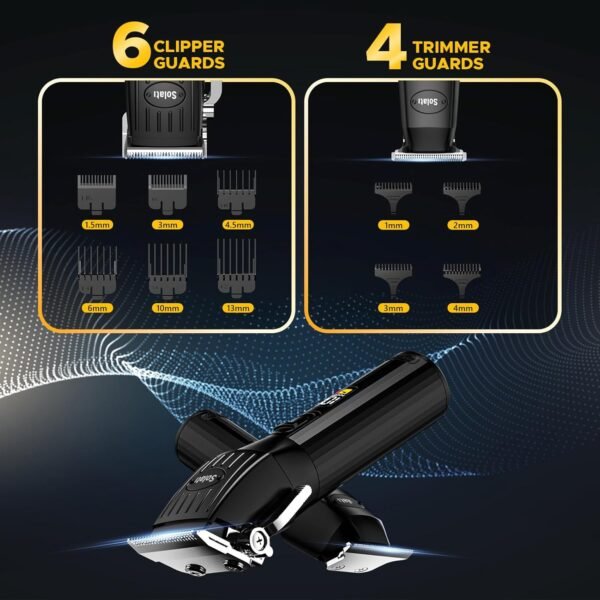 Set tagliacapelli da uomo Rasoio elettrico Macchina per barba e capelli Tagliacapelli professionale Tagliacapelli professionale da uomo Tagliacapelli professionale da uomo Tagliacapelli regalo per uomo