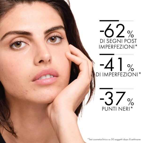 Vichy Normaderm Trattamento Anti-Imperfezioni a Doppia Azione per Pelli Grasse Effetto Correttivo e Idratante con Acido Salicilico, Acido Ialuronico e Frazioni Probiotiche, 50 ml