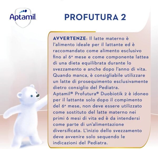 813O2hYMyaL._AC_SL1500_.jpg Aptamil Perfume Duobiotik 2 – Latte di proseguimento in polvere per lattanti da 6 a 12 mesi – Confezione da 3200 g (4 Confezioni da 800 g)