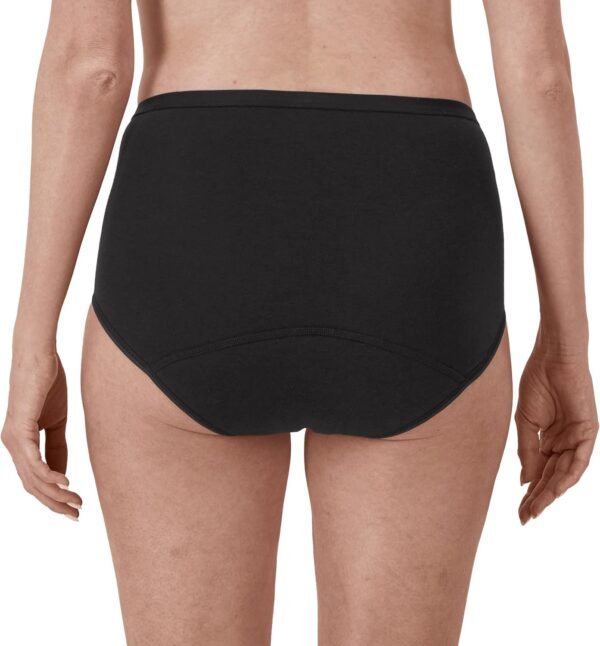 Confezione da 3 biancheria intima mestruale postpartum comoda da donna Hanes Super Leak