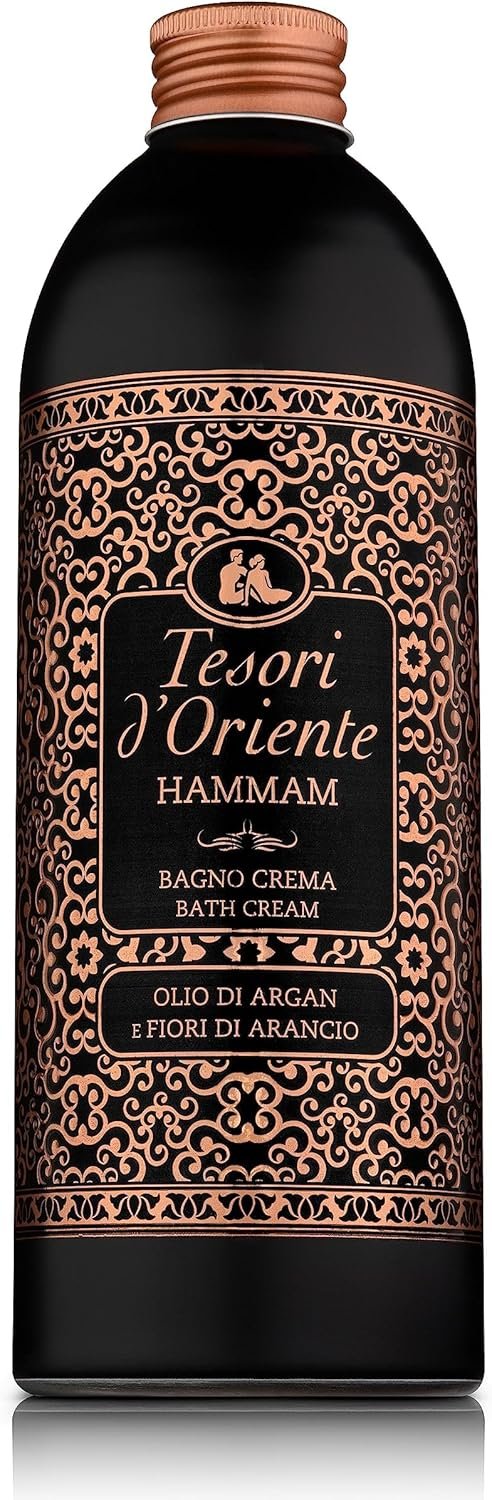 Tesori d'Oriente - Bagno Crema Hammam Bagnoschiuma Fiorito e Antistress 500 ml