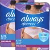 814dMqED-JL._AC_SL1500_.jpg Intimo per adulti Always Discreet per donna e intimo postpartum, protezione fino al 100% dalle perdite vescicali, grande, 76 pezzi