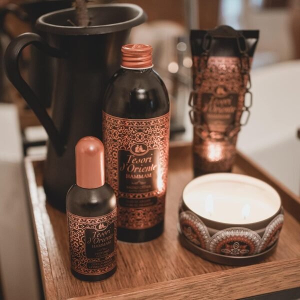 Tesori d'Oriente - Bagno Crema Hammam Bagnoschiuma Fiorito e Antistress 500 ml