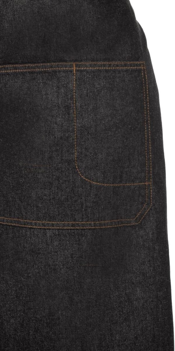 81ATYkTb2ML._AC_SL1500_.jpg Chef Works AB035-BLK-0 Grembiule con pettorina Memphis, nero, AB035-BLK-0