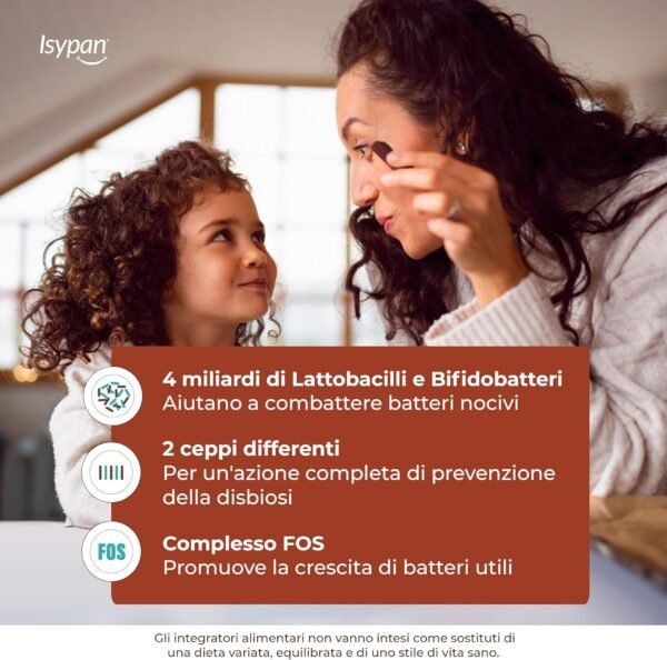 ISYPAN® Cioccolato Fondente - Cioccolato Fondente Funzionale con Probiotici, Senza Conservanti - 100g