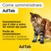 Compresse masticabili AdTab per gatti 2-8 kg - 3 compresse