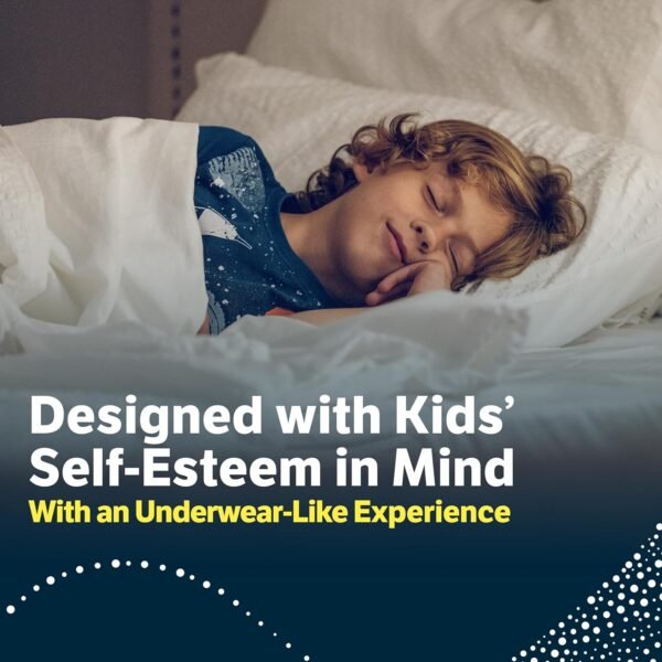 GoodNites 99 pezzi di biancheria intima bagnante per lettino per bambini corta/media