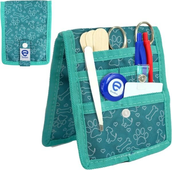 Accessori per organizer per infermiere ErenBros® con magneti – Tasca – Portapenne, veterinario, organizer per infermiere
