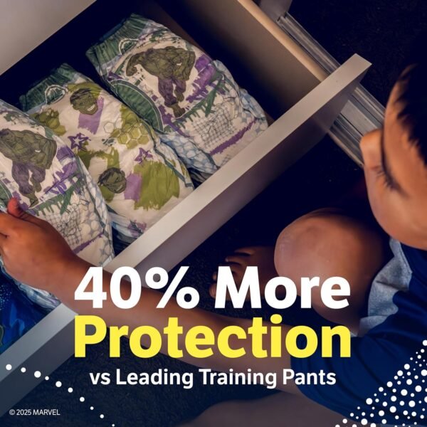 GoodNites 99 pezzi di biancheria intima bagnante per lettino per bambini corta/media