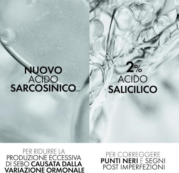 Vichy Normaderm Trattamento Anti-Imperfezioni a Doppia Azione per Pelli Grasse Effetto Correttivo e Idratante con Acido Salicilico, Acido Ialuronico e Frazioni Probiotiche, 50 ml