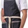 81Z2Rr602pL._AC_SL1500_.jpg Grembiule in denim Chef Works Ridgewood unisex – adulto (confezione da 1)