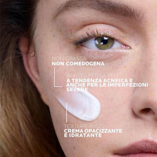 La Roche Posay Effaclar Duo + M, trattamento anti-imperfezioni tripla correzione per pelle grassa a tendenza acneica, effetto anti-ricomparsa, con filobioma, Procerad e niacinamide, 40 ml