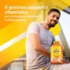 Supradyn Energy Integratore Multivitaminico Completo con Vitamine A, B, C, D, E e Coenzima Q10, 70 Caramelle Gommose Multivitaminiche al Gusto Ciliegia, Lampone e Arancia