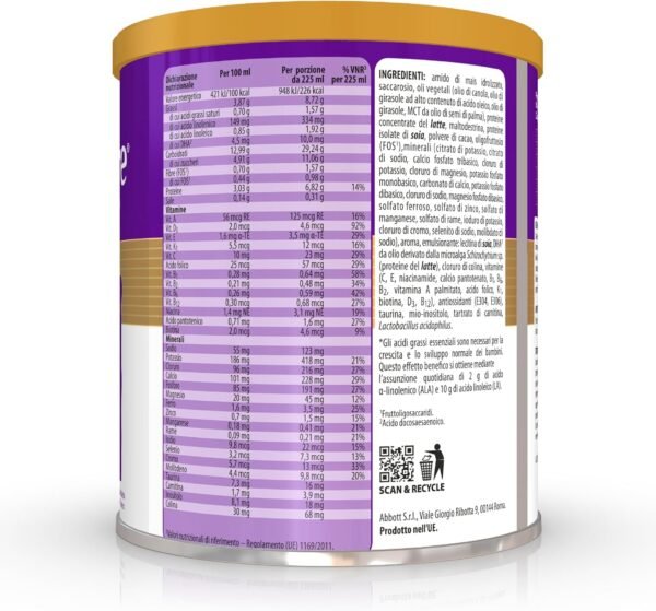 81jwOcAhjxL._AC_SL1500_.jpg PEDIASURE Crescita e Sviluppo - Integratore Alimentare per Bambini da 1 Anno in Poi, Multivitaminico con 27 Vitamine e Minerali e Proteine, Confezione da 400 g, Gusto Cioccolato