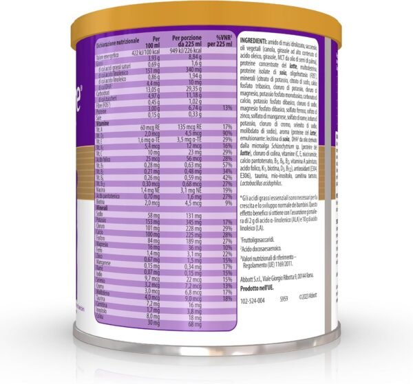 PEDIASURE Crescita & Sviluppo - Integratore Alimentare per Bambini da 1 Anno in Poi, Multivitaminico con 27 Vitamine e Minerali e Proteine, Confezione da 400 g, Gusto Vaniglia