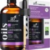 Art Naturals Set di 3 oli di lavanda con flacone di olio di lavanda da 10 ml e flacone Zen esclusivo da 10 ml, 120 ml
