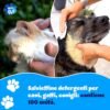 912knDGC0cL._AC_SL1500_.jpg Nice Pet Salviette Detergenti Igienizzanti Multiuso per Cani e Gatti, Formulazione al Profumo di Muschio con Clorexidina, Confezione da 100 Salviettine Umidificate