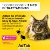 Compresse masticabili AdTab per gatti 2-8 kg - 3 compresse