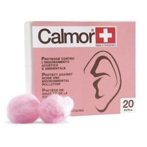 Pic Calmor Tappi Auricolari in Cera Naturale Plasmabile, 20 pezzi