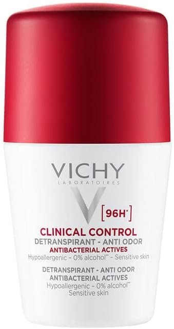 Vichy Dermo-Tolerance Deodorante Roll-on, Per Pelli Sensibili