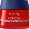 Vichy Liftactiv B3 Crema Notte Antimacchia per Pelli Mature, Pelle più Luminosa e Radiosa, Macchie Ridotte, Arricchita con Niacinamide e Retinolo, 50 ml