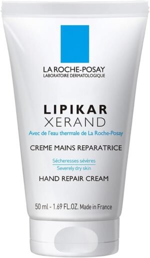 51ShCcjskYL._AC_SL1000_.jpg La Roche-Posay Lipikar Xerand, Crema Riparatrice per le Mani, Pelle Idratata e Protetta da Stress e Aggressioni Esterne, Con Glicerina e Burro di Karité, 50 ml