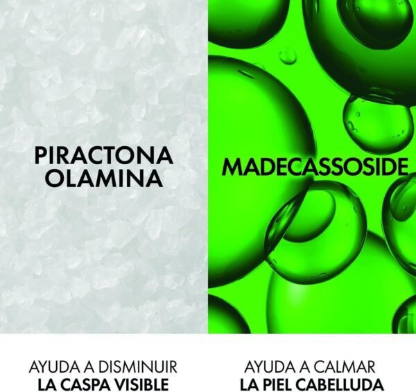 Vichy Dercos Serum 10 Siero antiforfora multi-benefici, riduce l'eccesso di sebo e meno irritazioni, per un cuoio capelluto più sano, con piroctone olamina, madecassoside e vitamina C 90 ml