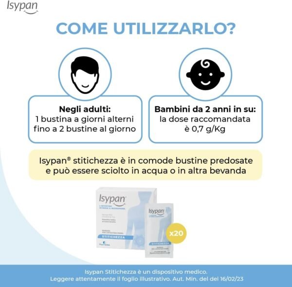 Macrogol Stitichezza 4000 - 40 bustine da 10 g - Lassativo osmootico per un sollievo delicato ed efficace - [Pack of 2]