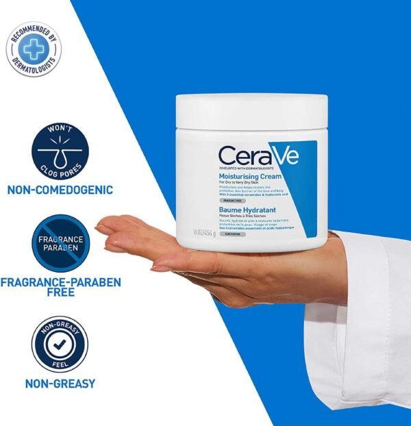 Crema idratante al sapone Cerave 454g