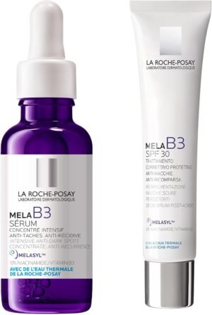 Duo Apple B3 La Roche-Posay: siero antimacchia 30 ml + crema 40 ml | Trattamento Uniformante Completo con Melasyl e Niacinamide