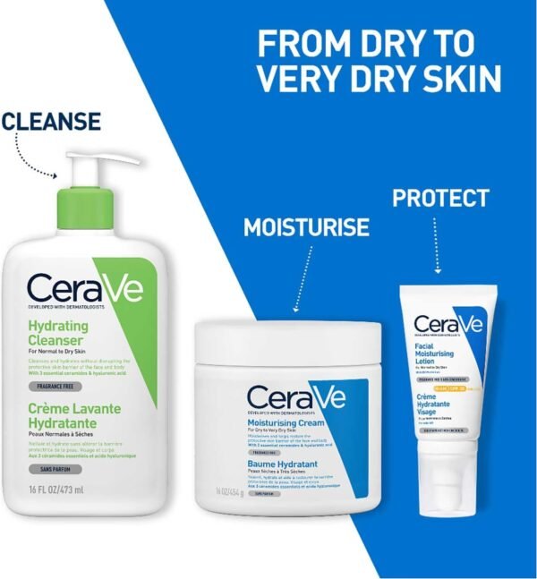 Crema idratante al sapone Cerave 454g