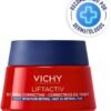 Vichy Liftactiv B3 Crema Notte Antimacchia per Pelli Mature, Pelle più Luminosa e Radiosa, Macchie Ridotte, Arricchita con Niacinamide e Retinolo, 50 ml