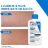 CeraVe lozione idratante intensiva per pelli molto secche, azione lenitiva, sollievo immediato dal prurito con 3 ceramidi essenziali, idrourea e burro di karitè, 8 oz